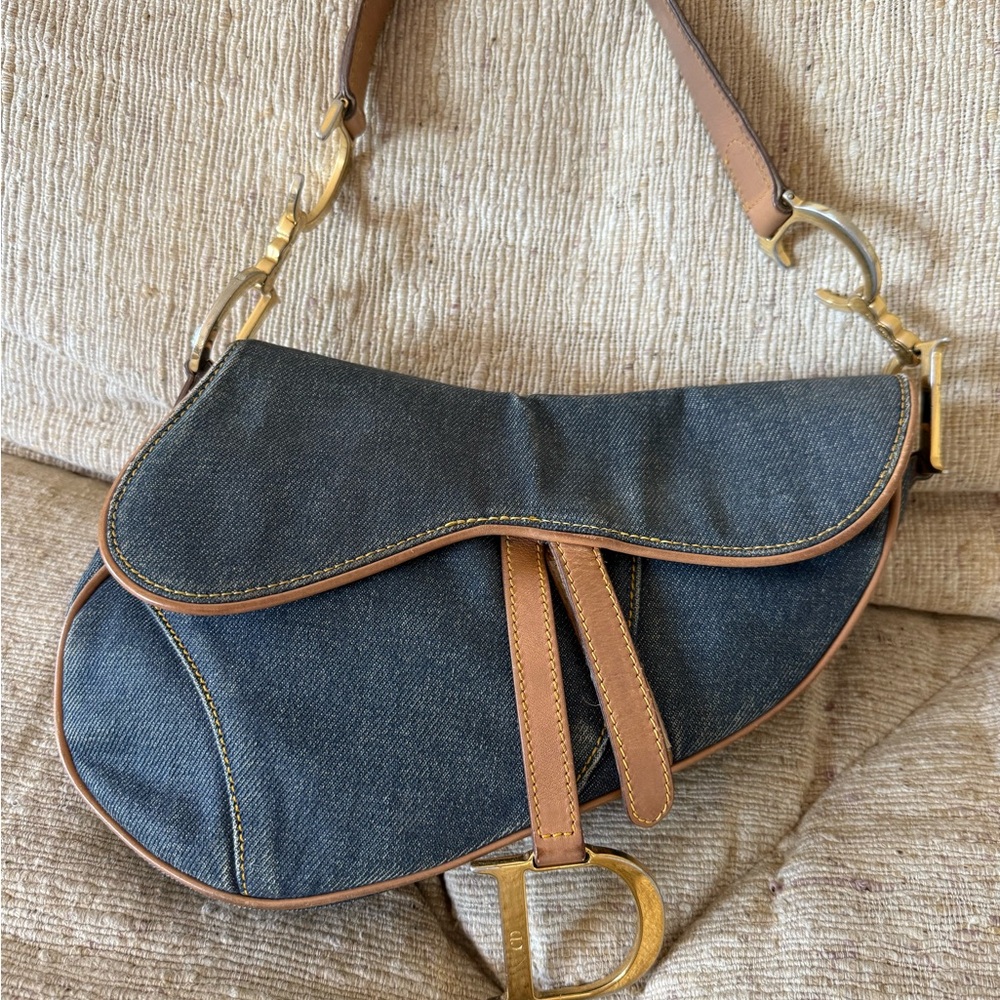 dior jean saddle bag y2k - Picture 3 of 13